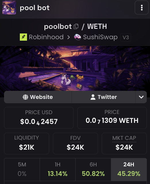 prettyjson's tweet photo. This is the free-est bet you'll get this week.

@pools_dot_fun goes live today. Flywheel injection into top 3 tokens starts Sunday, then daily from there.

Poolbot dev (@atzebase) is:
1. Followed by Sushi CEO, Alex
2. Bankr community / launched this via Bankr
3. Using sll fees buy back Bankr - which aligns with @0xDeployer - incentivizing them to promote it