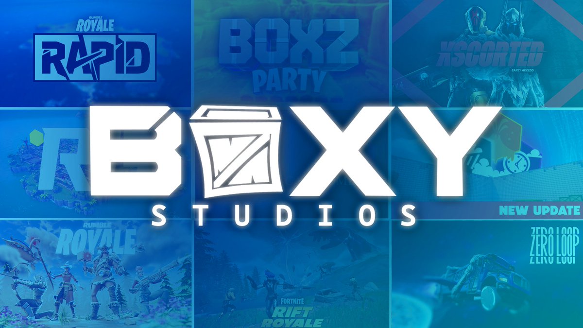 PlayBoxyStudios's tweet photo. BOXZ STUDIOS 
After a short team break over the past few weeks, we’re now back to regular communication!

Development on Rumble Royale Rapid will be resuming soon. 🫡

To stay updated on our upcoming projects, join the official Discord today!
https://t.co/kHiS4PRI4B https://t.co/ETocdnmT8p