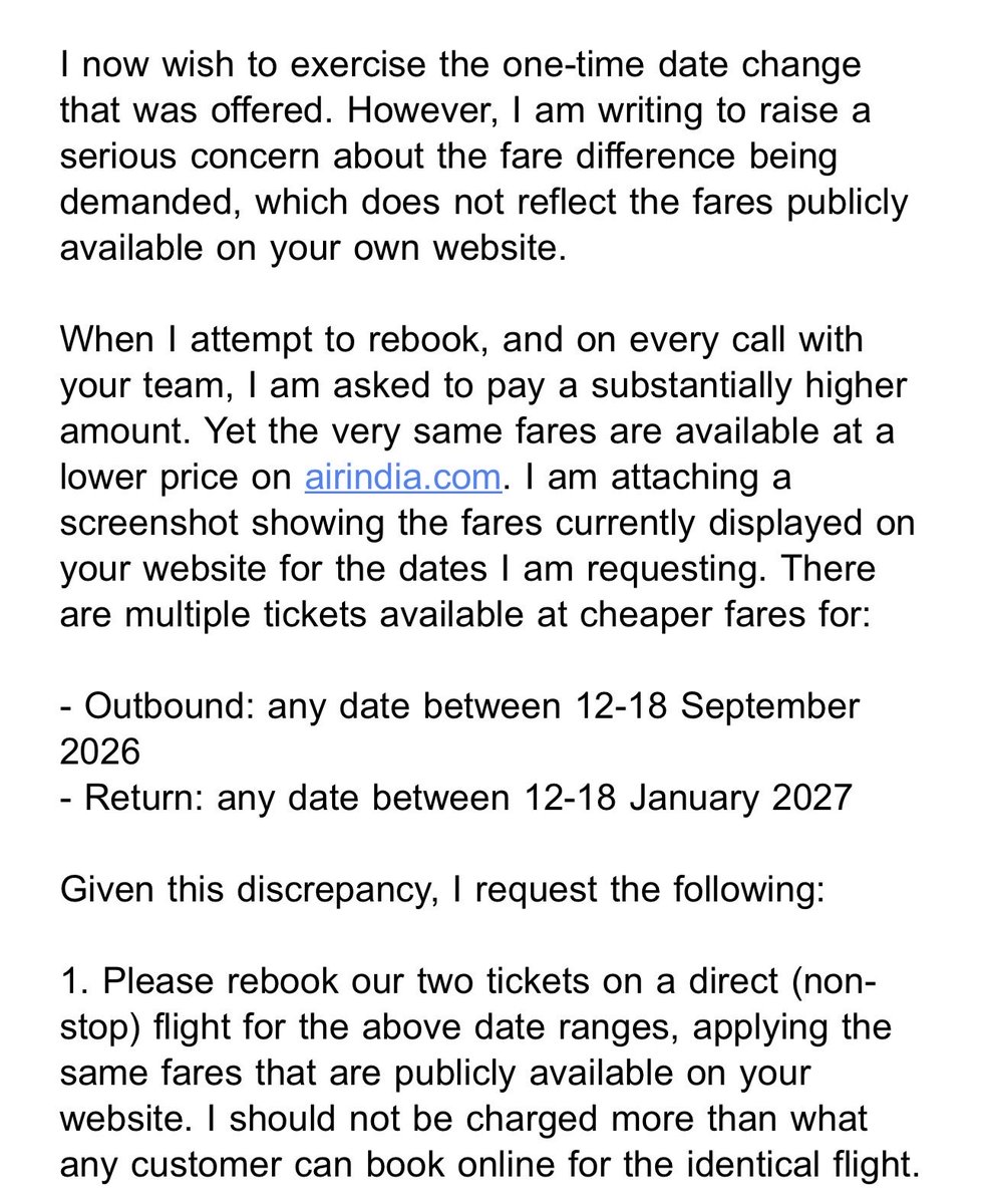 sg_jkt's tweet photo. @airindia @airindia why do you have to give so much pain? It’s such a hassle dealing with your teams. Asking for basic stuff. https://t.co/LsIXJYK21q