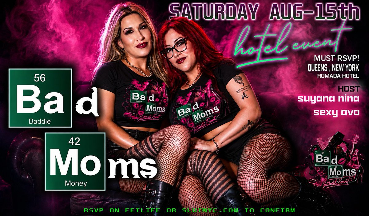 SLUTNYC's tweet photo. #Badmoms #badmomsevent https://t.co/RFqOBo2zJf