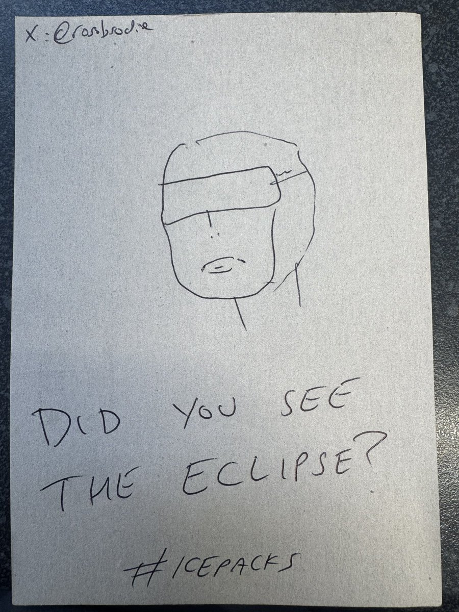 RossBrodie's tweet photo. One Minute Brief of the Day - 14/08/26
Create posters to advertise #ICEPACKS 🧊🥶❄️
@OneMinuteBriefs https://t.co/1MlOQB4fdt