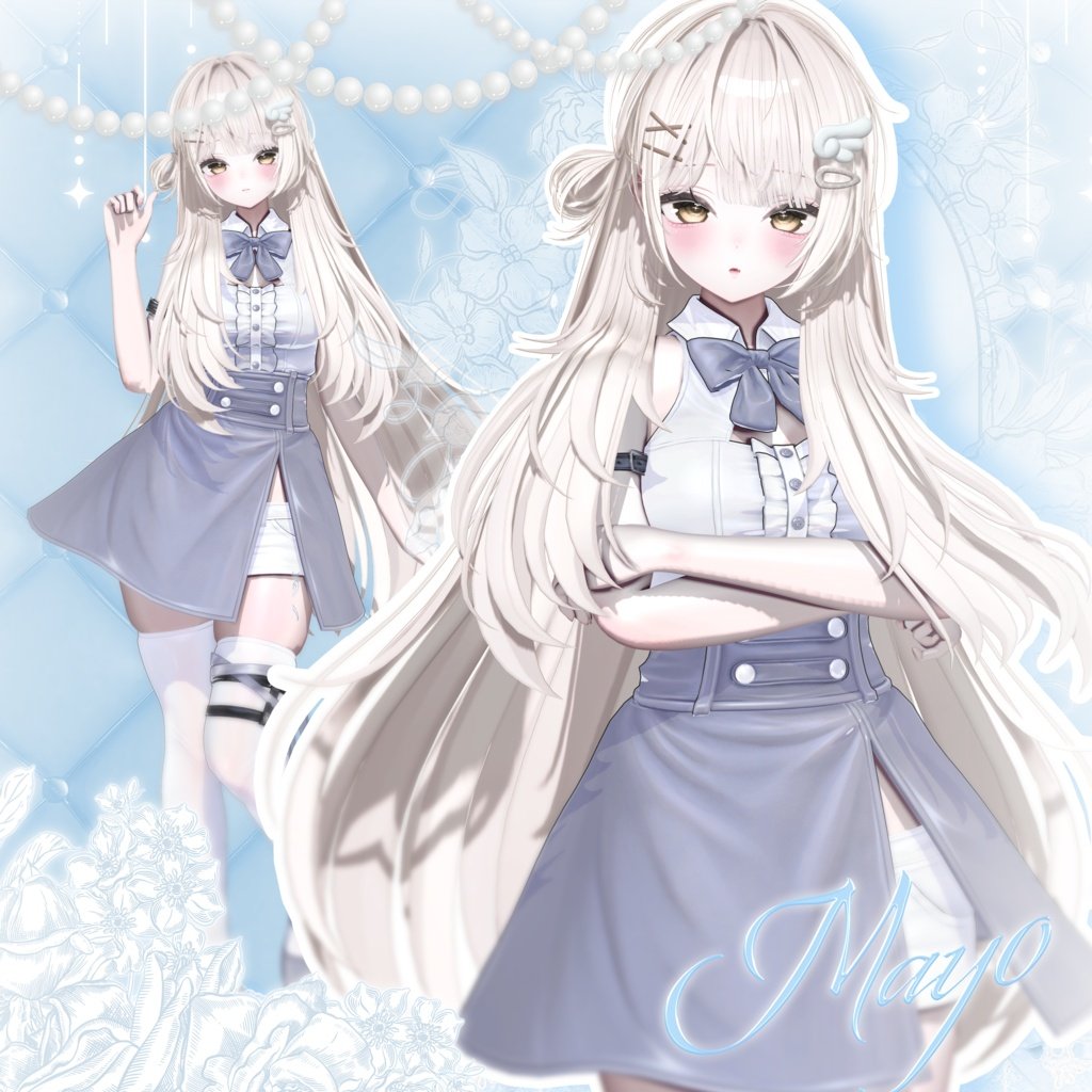 cherry2_2_vrc's tweet photo. モデル、テクスチャ＆マテリアルを担当させていただきました🥰
いろいろとこだわって作ったヘアーなので、ぜひ一度見ていってください！🫶

#EoShop_vrc https://t.co/UXA2k22BIb