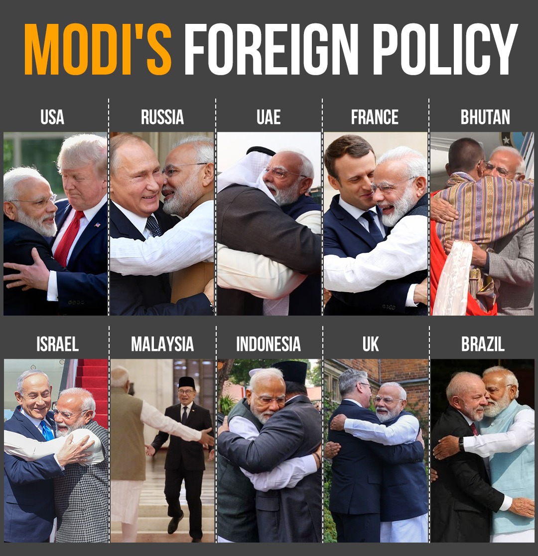 INCIndia's tweet photo. 𝐌𝐨𝐝𝐢'𝐬 𝐡𝐮𝐠 𝐝𝐢𝐩𝐥𝐨𝐦𝐚𝐜𝐲 https://t.co/dtYta58ZIN