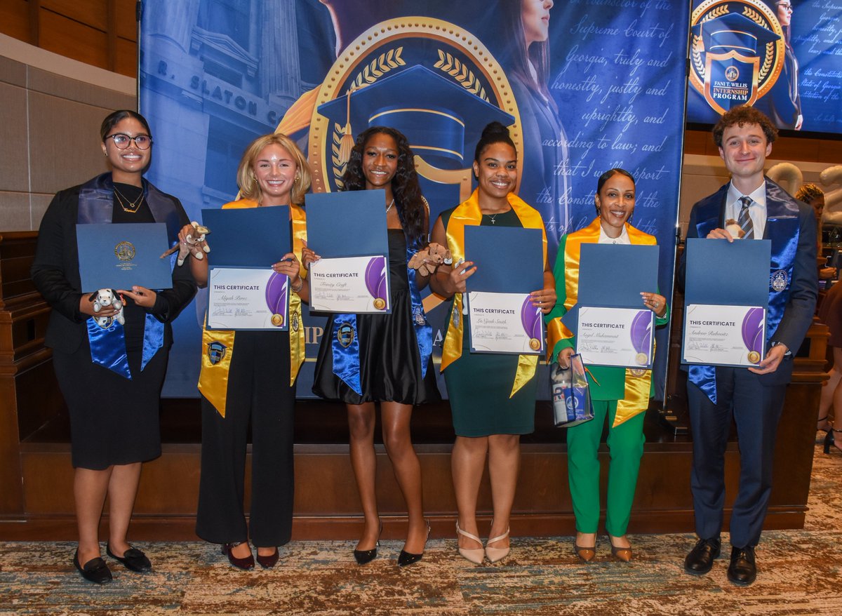 FultonCountyDA's tweet photo. On Aug. 3, the Fulton County DA’s Office celebrated our 2026 Summer Interns at their graduation, joined by keynote speaker Congresswoman @JasmineForUS. Congrats to our outstanding interns on your achievements and bright futures! #FultonCounty #JasmineCrockett #FutureLeaders https://t.co/ogS0uSSIet