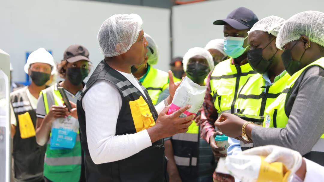 africoffeepark's tweet photo. The Parliamentary Committee on Presidential Affairs toured the factory, witnessing first-hand the technology and processes driving coffee value addition, from roasting and soluble coffee production to finished products.

Uganda must not only grow coffee. 
We must manufacture, brand it and export the value.