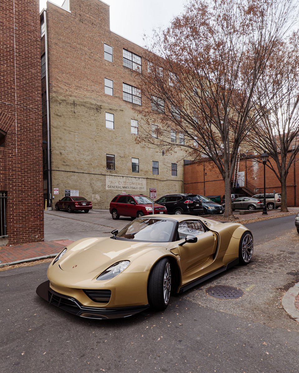 ApexDistrictX's tweet photo. Porsche 918 Spyder ✨✨ https://t.co/0zVs7et4y3