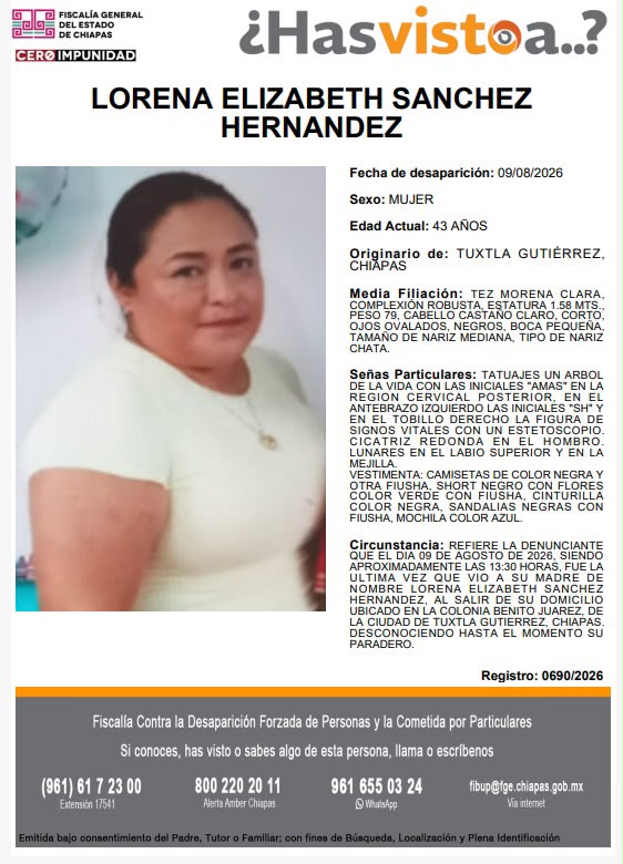 noticiasprimern's tweet photo. #PrimeraNota #ServicioSocial #LAHASVISTO #AyudanosAEncontrarla https://t.co/PBxWqJ0ssA