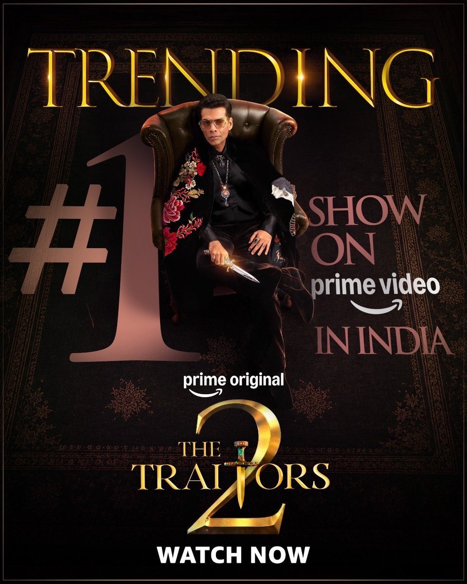 PriiOfficial's tweet photo. This show is about to be MASSIVE! 🔥 The way it’s already creating so much buzz — we’re in for a crazy ride. 👀

#TheTraitorsOnPrime https://t.co/wgt1tIZop9