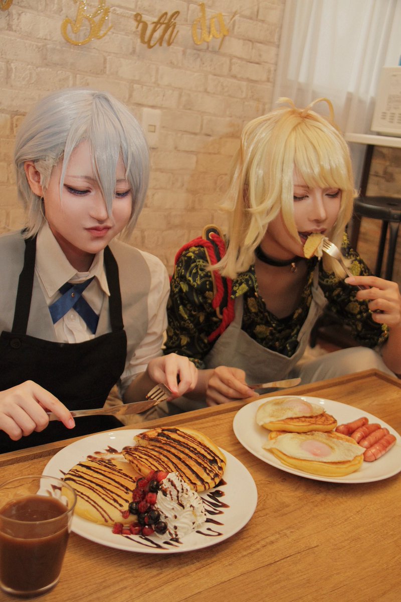 23551335__cos's tweet photo. ※ 刀剣乱舞 Cosplay

      山姥切長義 / 南泉一文字

       🍓🥞 おやつたいむ 🥞🍳

 #ｱﾈﾁｬﾝｶﾒﾗ https://t.co/qzCE0GFOBq