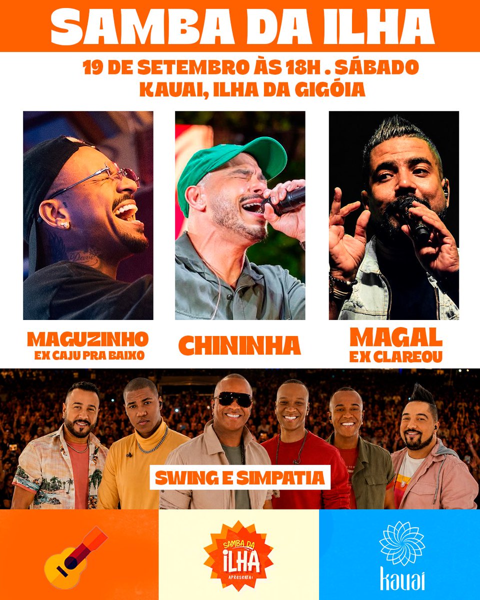 Pagodezinhoo's tweet photo. Rio de Janeiro vai ser palco de um encontro daqueles que fazem a gente viajar no tempo!

Bora viver esse samba? 🥁🔥 https://t.co/BE1Qu9vwIq