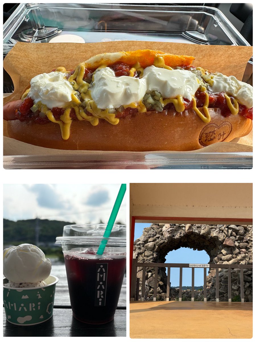 Usg3412's tweet photo. 大分の長崎鼻辺りに行って来た👍
ひまわり畑綺麗だった🌻✨️
しかし暑くて長居しきらんやった😫☀️
顔と腕真っ赤になってるわ笑
砂浜と繋がってるから海も見れて最高✌️
美味しい物食べて小規模チームラボ見て最後は海岸でチル☺️
夕日が綺麗な海岸で有名らしいけど日没まで待てなくて帰宅🥺 https://t.co/t5u5IOxCaJ