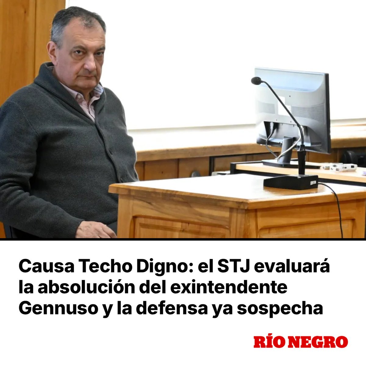 rionegrocomar's tweet photo. El máximo tribunal judicial convocó a audiencia y analizará si se ocupa del expediente del exjefe comunal de Bariloche en el manejo de fondos nacionales en ese plan de viviendas. https://t.co/6RJkPZDv5P https://t.co/txF6US9ZWX
