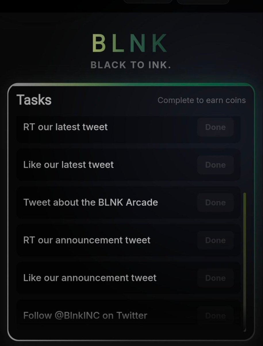 Evan355yy4o's tweet photo. I kept seeing people talk about BLNK, so I decided to actually try the Gacha myself

Went through the tasks from @BlnkINC  post, completed them, and then gave the Gacha a shot

Pretty simple experience, but I liked the idea of turning the whole “grey world” concept into something you can actually interact with

And yeah, completing the tasks came with earnings too 

Not a bad way to discover BLNK instead of just scrolling past another NFT project

If you’re checking it out, make sure you follow the steps in the original post and try the Gacha yourself