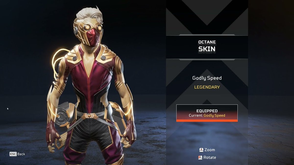 TheOddBoi's tweet photo. @RawrReeXD @PlayApex Octane as Hermes already exists, The Season 19 BP also had Rampart as Hera https://t.co/bwaRxJPlp6