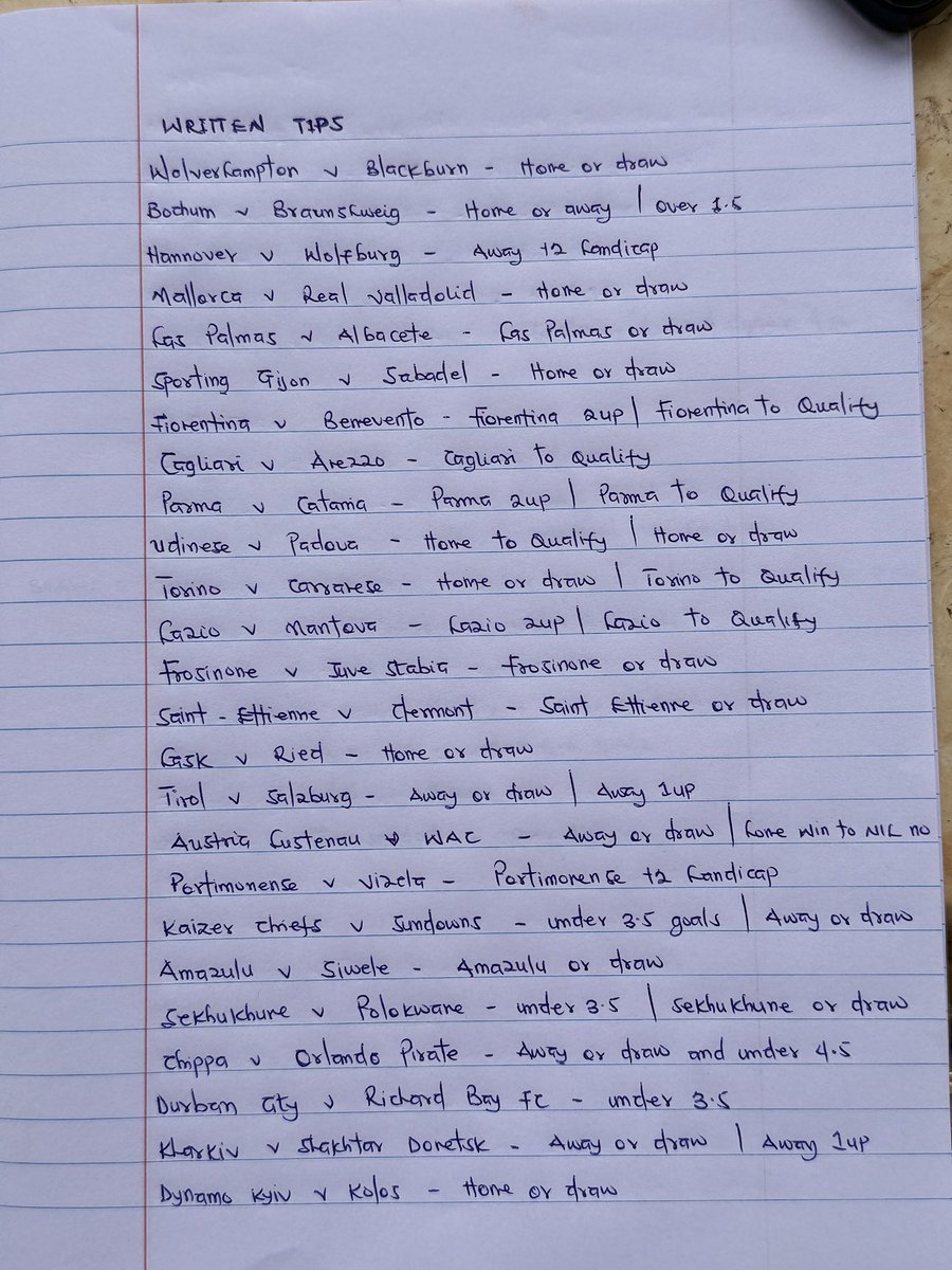 LilMoGh's tweet photo. Written tips for the weekend🙏🏼✅🔥

A new season Begins today
May Our Journey be nothing but success 🙏🏼

I manifest a life changing season
Whether with me, another  tipster or doing your own thing
May Greatness Locate us all🙏🏼✅

May it be the year which we all actually smile through betting 🙏🏼