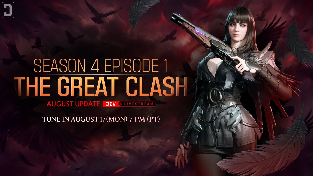 FirstDescendant's tweet photo. 🚨 30 MINUTES TO GO 🚨

The Dev Livestream kicks off soon with major Season 4 reveals.

Set your alarms, Descendants! https://t.co/8U0qkvdl8u