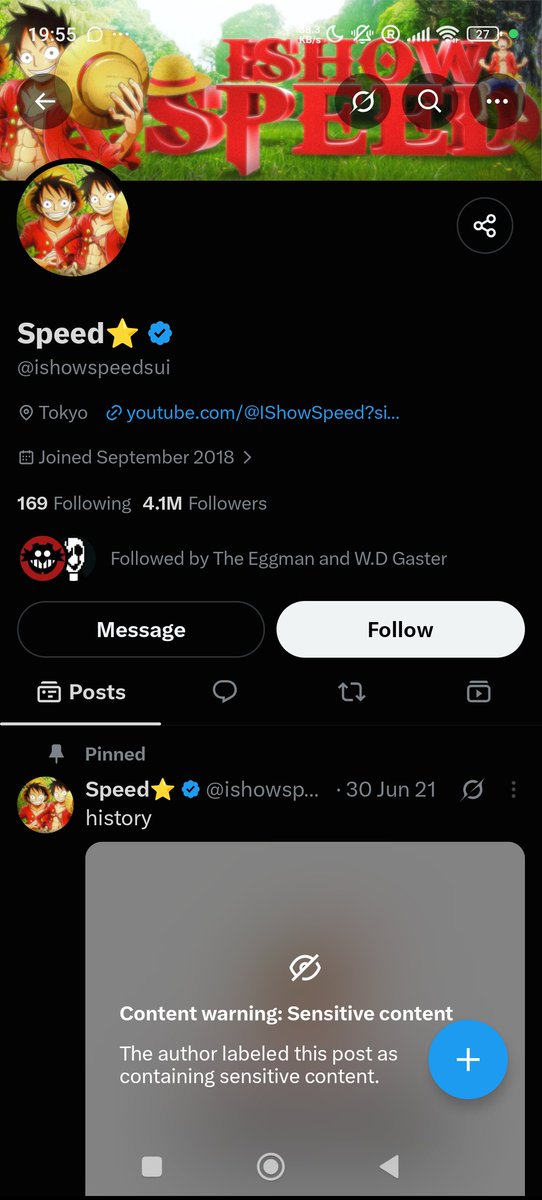 CUTSCEN3G0D's tweet photo. * @IParodySpeed  go follow yourself bro https://t.co/K6gIjv8vyx