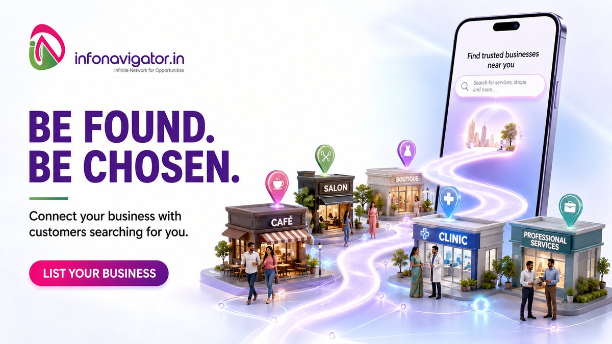 info_navigator_'s tweet photo. Your customers are searching—make sure they find you! 🔎

Build your online presence, showcase your services and connect with more customers through https://t.co/E2oVSYO4Ed.

Be found. Be chosen. List your business today!
🌐 https://t.co/wOLDtotxy3
#Business #GrowYourBusiness https://t.co/hMoHEP3Z2N