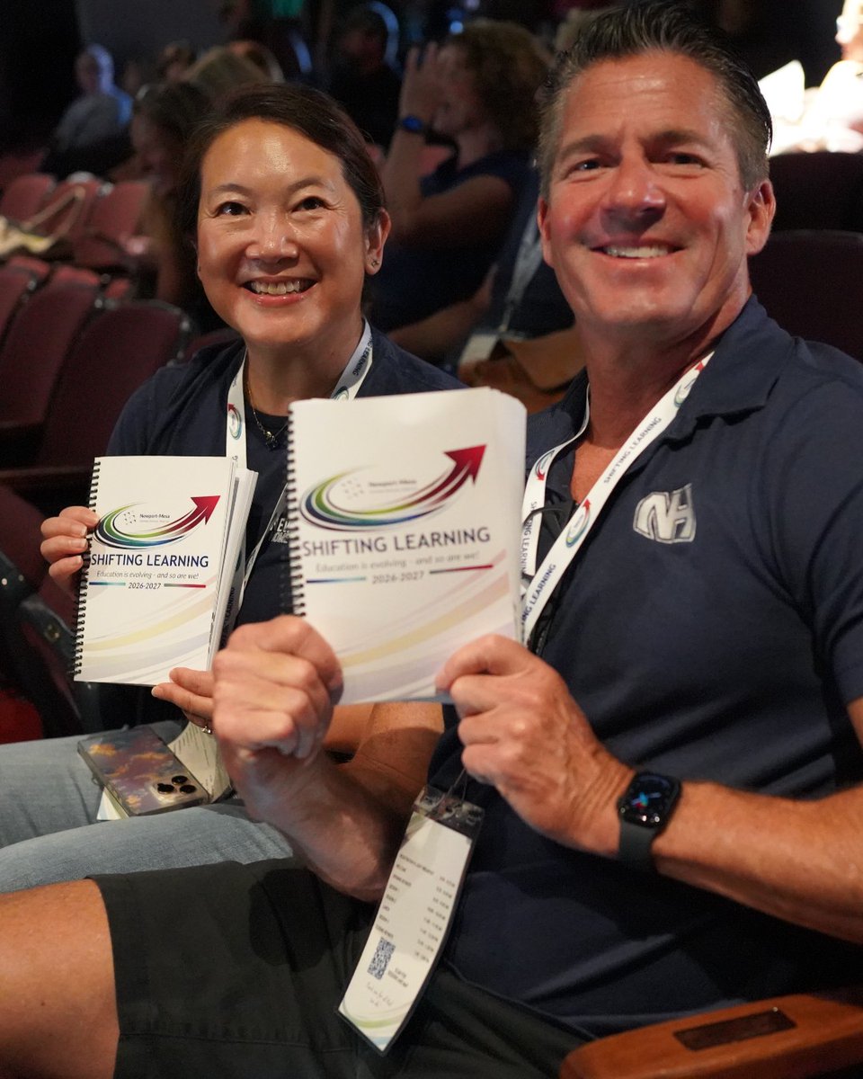 nmusd's tweet photo. This week, #NMUSD teachers returned to campuses across the district, reconnecting with colleagues and participating in professional development to prepare for the year ahead. Visit https://t.co/vDKMssEFLW for more photos. 

#NMUSD #BackToSchool #whereiswes https://t.co/9sramMkUci