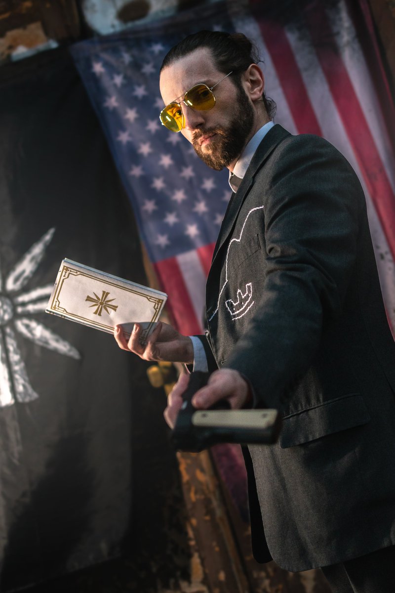 panmai_cosplay's tweet photo. Fellow male cosplayers! Reveal yourselves! 👀

Male cosplayer vs. the cosplay

#FarCry5 #FC5 #JosephSeed #TheFather https://t.co/bceMcCoHRj