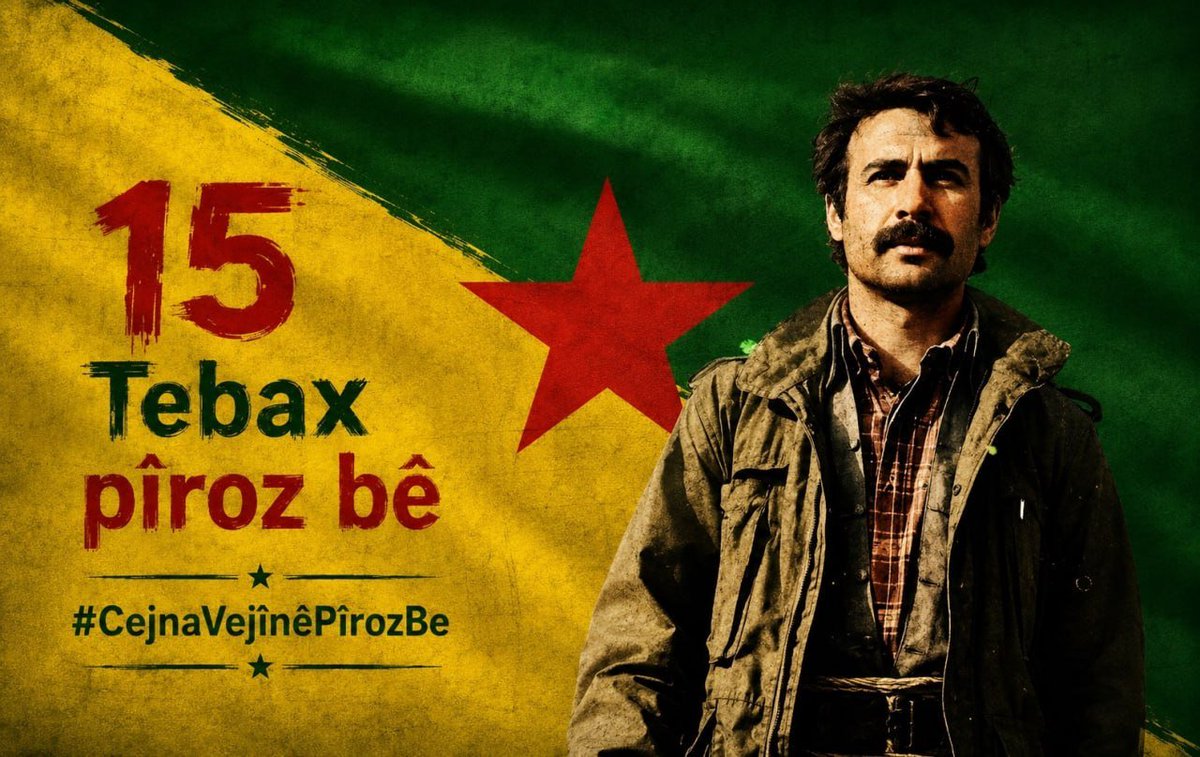 BulentBalci7's tweet photo. Tarihi 15 Ağustos Atılımı yeniden doğuşun başlangıcı olmuştur. 

#CejnaVejînêPîrozBe https://t.co/3OLtPaz4rc