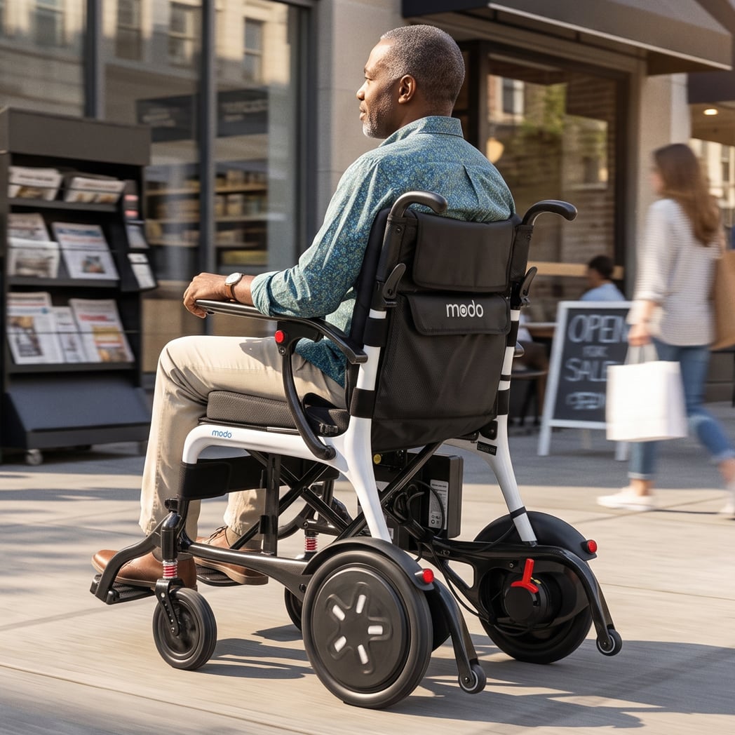 WHILL_US's tweet photo. Whether you're making one quick stop or a full day of errandsβthe Modo Breeze is built to keep up.
β
Up to 9.3-mile driving range
β
Compact, easy-to-maneuver design
β
Comfortable performance for everyday independence
β
Affordable price point of $1,999
#WHILL #ModoBreeze https://t.co/N61QEADxfa