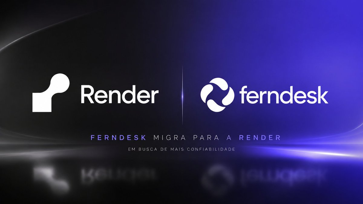 thaievangell's tweet photo. 🚀 FERNDESK MIGRA PARA A RENDER EM BUSCA DE MAIS CONFIABILIDADE

A Ferndesk, central de ajuda nativa de IA, migrou da Railway para a Render após enfrentar problemas de confiabilidade quase diariamente.
Com clientes empresariais dependendo da disponibilidade da plataforma, a infraestrutura deixou de ser apenas um incômodo e passou a representar um risco para o negócio.

📲 Telegram:
https://t.co/Vu2hhtrckO