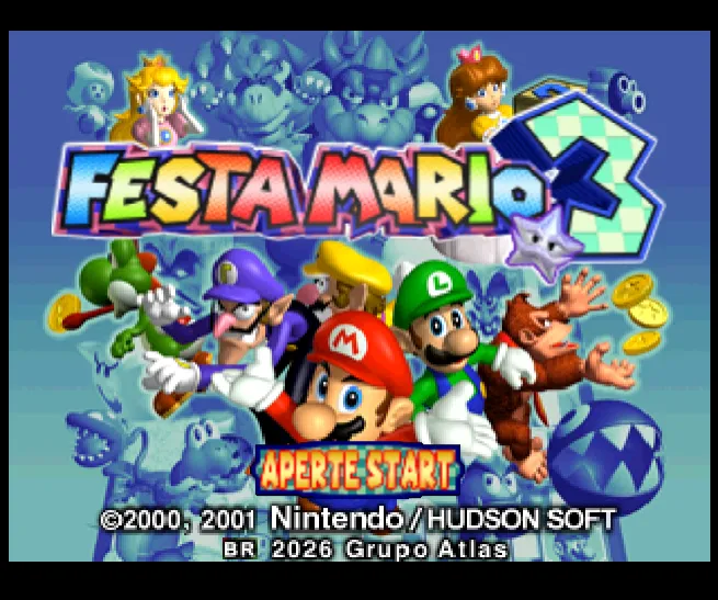 romhackdoting's tweet photo. Mario​ Party 3 - Brazilian Portuguese Translation (Complete) (N64) Added https://t.co/41YsWjxiLI https://t.co/xaWtm97M3r