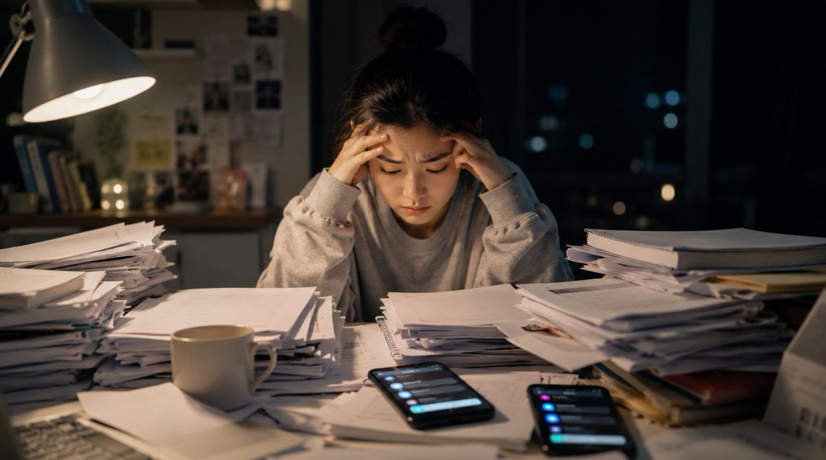 BennettBui1's tweet photo. Cơ thể không phân biệt tốt giữa deadline và mối đe dọa trong ngắn hạn
Khi stress tăng, nhịp tim, hormone căng thẳng và mức cảnh giác cũng tăng theo.
Đó là cơ chế từng giúp con người phản ứng nhanh trước nguy hiểm thật.
Ngày nay nó lại được kích hoạt bởi email, thông báo và áp lực học tập.
Con hổ biến mất rồi.
Nhưng hệ thần kinh của chúng ta nhiều lúc vẫn cư xử như nó còn ở rất gần.