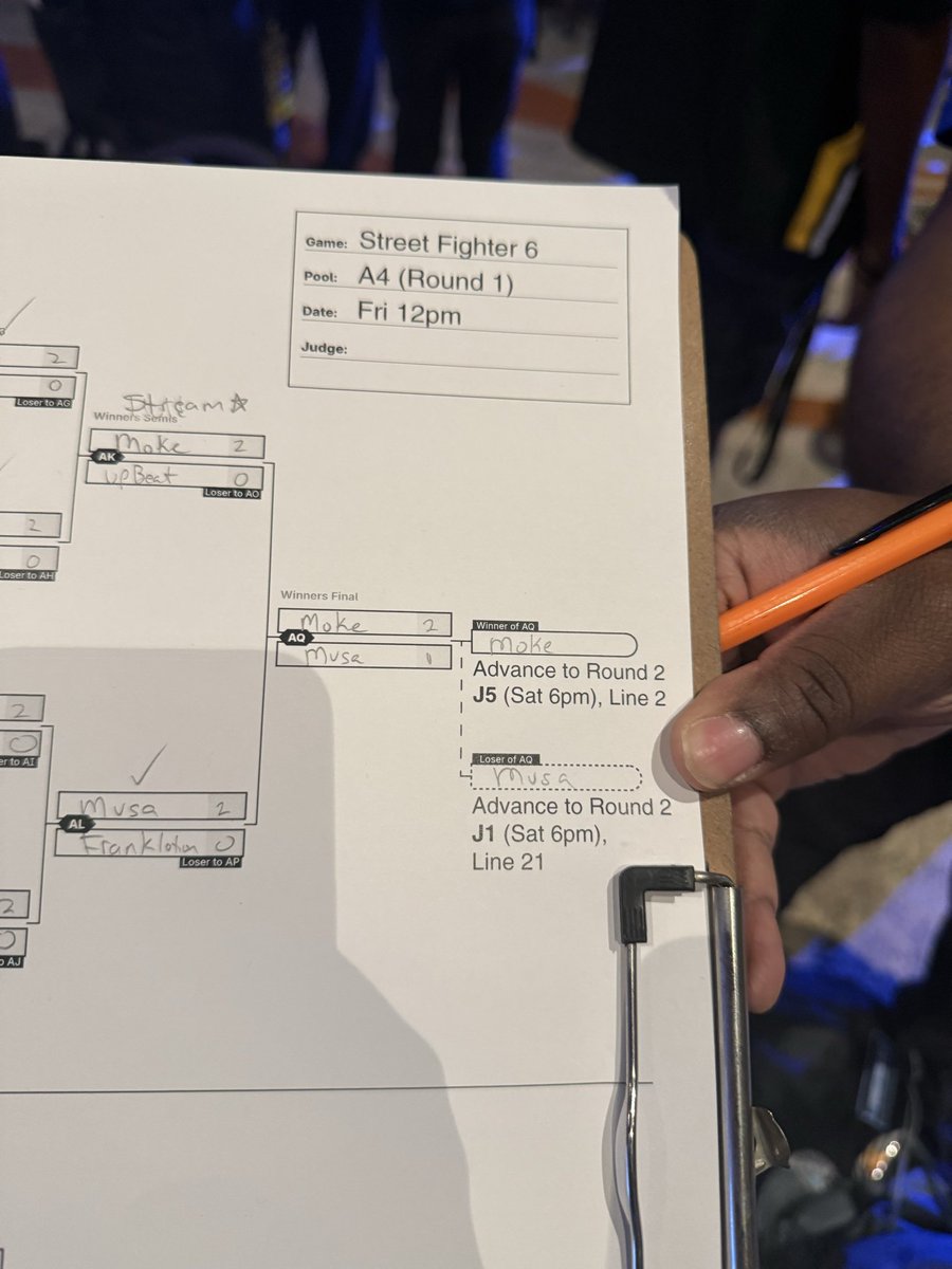 MusaFGC's tweet photo. Made it out in losers at my pool! lost to Moke 1-2. Tomorrow the grind continues! #CEO2026 https://t.co/fUQyPtWsYq