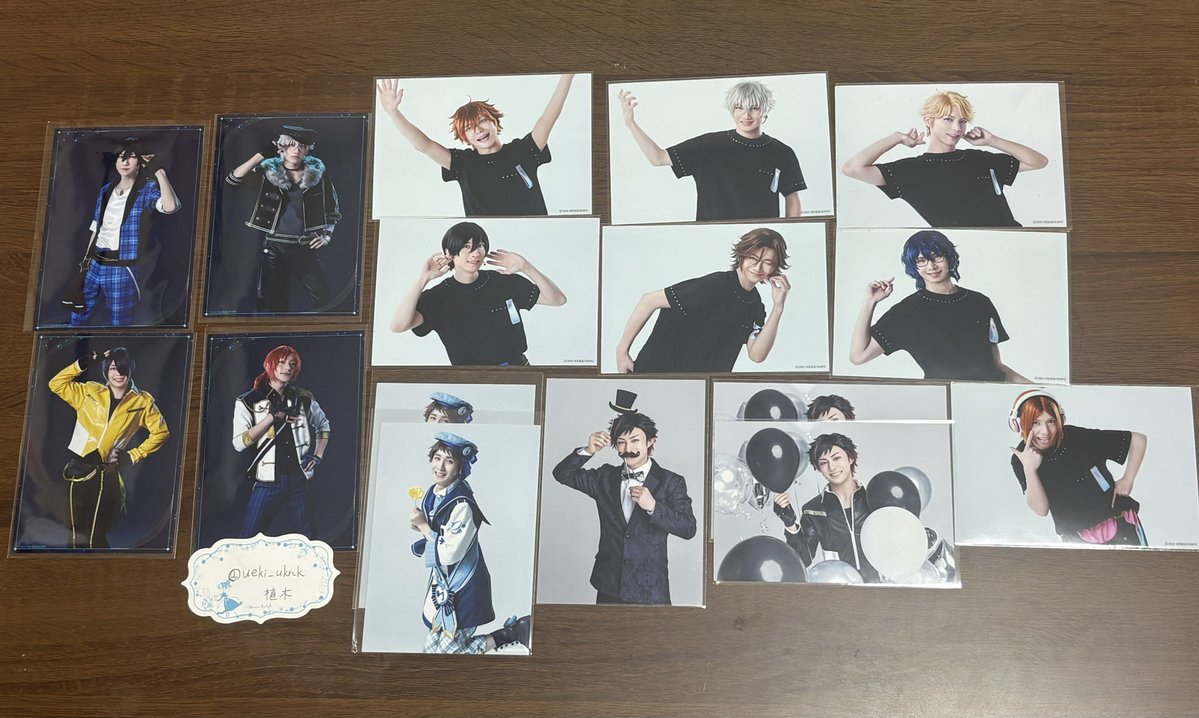 Alice33190927's tweet photo. 《交換》あんスタ あんステ THE STAGE-10th Anniversary LIVE- 過去作 ライブ
ランダム ブロマイド クリアカード

譲➤画像1.2枚目参照

求➤画像3.4枚目参照

ランブロ
★なずな 求 最優先
レオ(縦)嵐(横)⇔嵐(縦)零(横)のみの交換
クリカ
★泉 求 最優先

15日開演前
現地手渡し希望です https://t.co/IuncRKythN