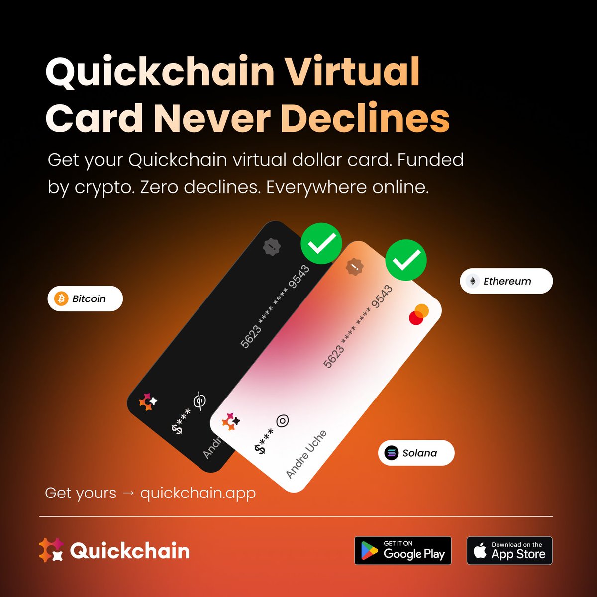 quickchainapp tweet picture