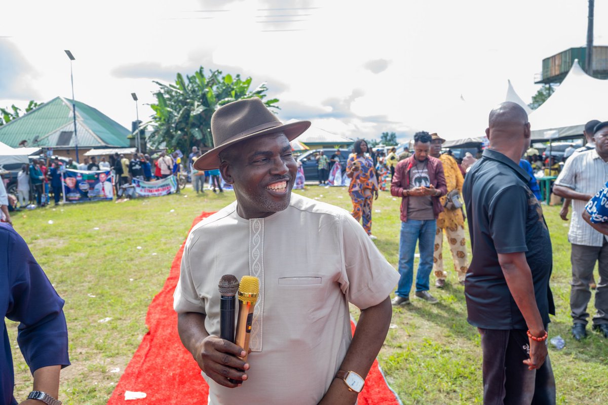 dchrisiyovwaye's tweet photo. NDC Consultative Visit to Ewu, Ughelli South

Today, I joined His Excellency, Senator Ovie Omo-Agege, NDC candidate for Delta Central Senatorial District; Hon. Chief Christopher Ominimini Obiuwevbi, NDC candidate for Ughelli North, Ughelli South and Udu Federal Constituency; and Hon. Chief Okiermute Gordons, NDC candidate for Ughelli South Constituency, on a consultative visit to Ewu in Ughelli South Local Government Area.

We were also honoured to have my brother, Deacon Ken Pela, a loyal party faithful and respected leader, join us in a strong demonstration of unity, solidarity, and commitment to the success of our great party.

Party leaders, stakeholders, and members from Wards 1, 2 and 3 gathered at the same venue in Ewu for an open and productive engagement. We listened to their concerns, discussed the future of Ughelli South, and reaffirmed our commitment to building a government that responds to the real needs of the people.

The impressive turnout and enthusiasm demonstrated that our people are ready for a new direction. They want leadership that listens, keeps its promises, creates opportunities, improves public services, and delivers development that reaches every community.

This campaign is not about individuals or empty political slogans. It is about building a strong grassroots movement capable of replacing years of disappointment with responsible leadership, practical solutions, and measurable progress.

We will continue taking our message of unity, hope, good governance, and development to every ward and community across Delta State. We will listen to the people, earn their trust, and work together to build a Delta State that serves everyone.

The movement is growing, the people are ready, and together, we will RESET DELTA.

Deacon Chris Iyovwaye
NDC Governorship Candidate, Delta State

#NDC #DCI27 #Deltastate #DeltaisOk #NigeriaIsOK
