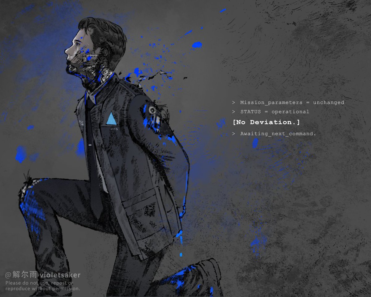 violetsaker's tweet photo. minus 12th Birthday Connor #DetroitBecomeHuman https://t.co/AEPyOUpCbc