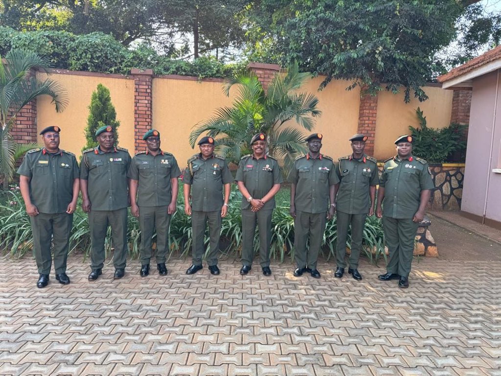 RwabugiriJ56210's tweet photo. This afternoon at TISU in Kololo, Brig  Gen Paddy Ankunda formally assumed his position of Uganda’s Defence Attaché at the European Union Commission headquarters in Brussels, Belgium, also  accredited to Belgium, France, Luxembourg, and the Netherlands.
#UPDFWorks @ChrisOMagezi https://t.co/zEdA2Jk57e