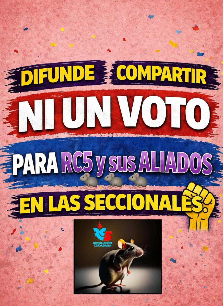 alexandraol45's tweet photo. @RonalGonzalezAs @MashiRafael @BancadaRC5 @RC5Oficial https://t.co/ymbIN7QmJB