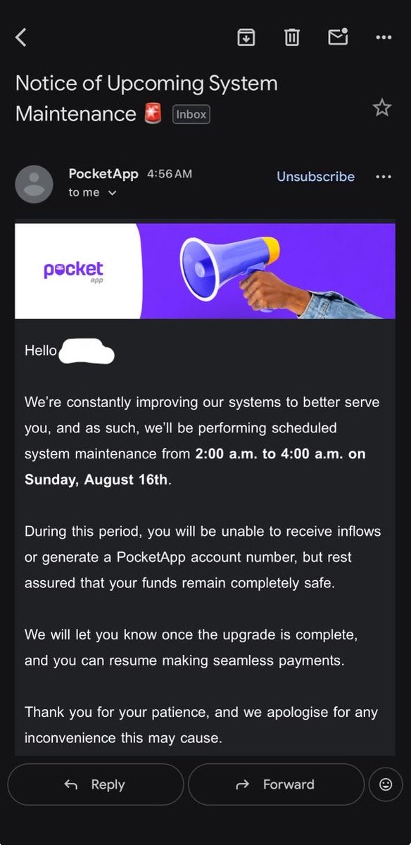 JUSTVIRAL3's tweet photo. @Monicanigeria @Monicanigeria you guys are a joke honestly. Other apps inform people before maintenance you guys never said a thing and now you have a stupid maintenance going on for two days straight,  come clean if you stole our money !! https://t.co/j6AhYLxG5F