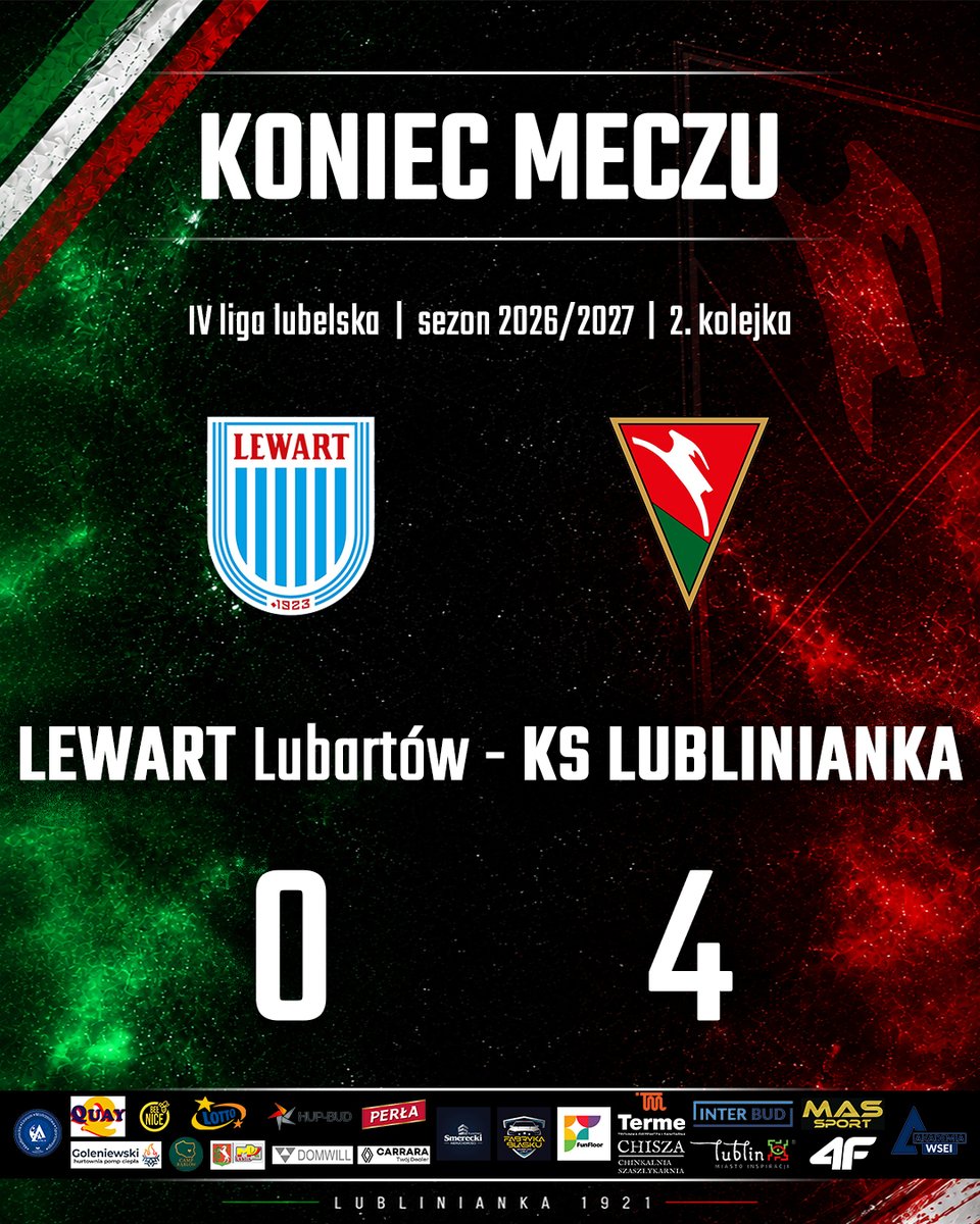 KSLublinianka's tweet photo. Wygrywamy z Lewartem Lubartów po hat-tricku Ezany Kahsaya i golu Rafała Króla!!! https://t.co/sGJOkKAlpb