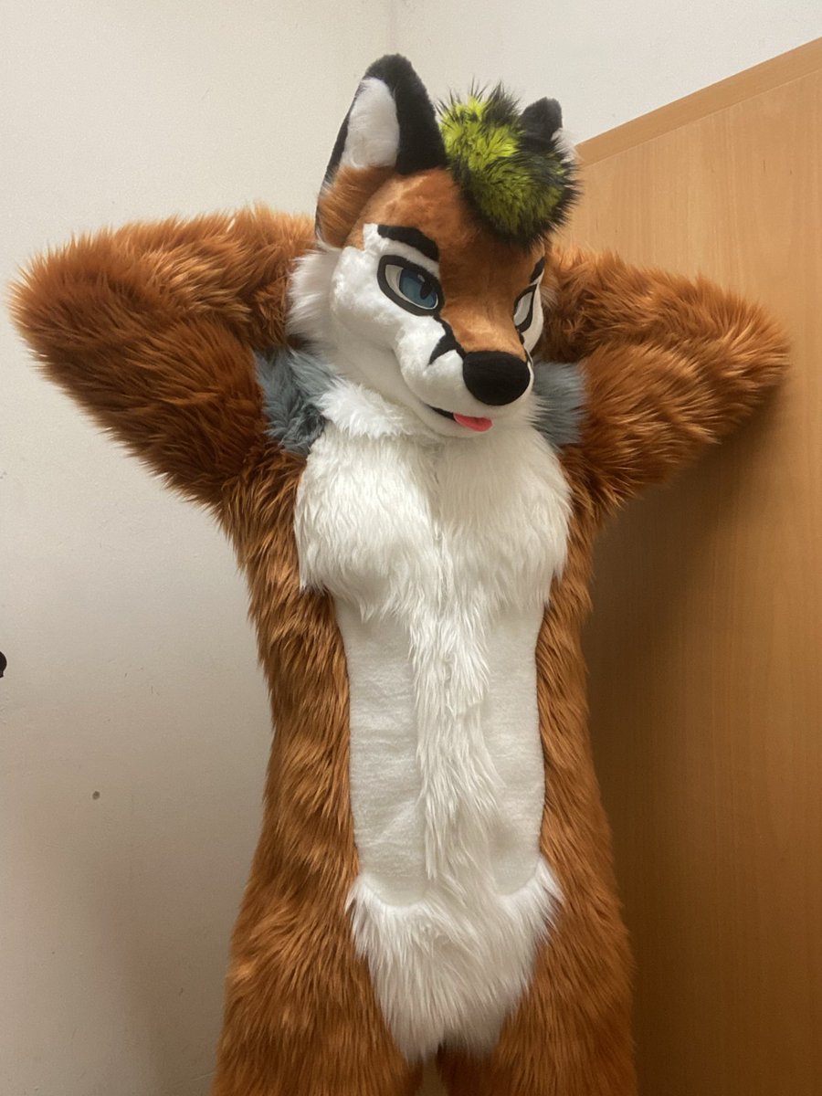 XanderFox97's tweet photo. New head finally done and ready for EF30

#FursuitFriday https://t.co/4ks1PLM0ax