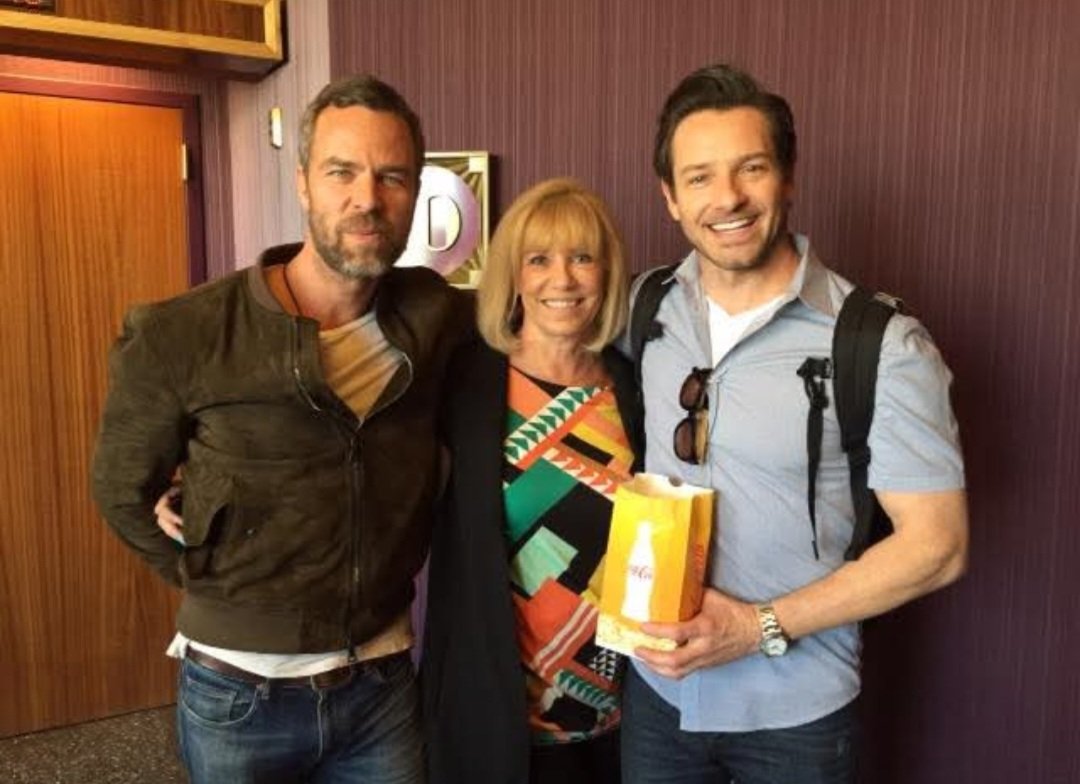 WolfFeller's tweet photo. Day 498 of posting the first Ian Bohen photo that Pinterest recommends.
JR Bourne, Momma Bohen and Ian Bohen at Hollywood Film Fest 2016 for The Tow.
#IanBohen #day498 #trend #TheTow #JrBourne https://t.co/kkGIVYlwcj