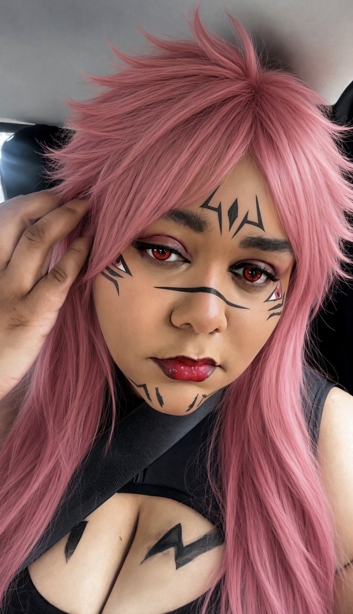 Simp4Marissa's tweet photo. fem sukuna has entered the chat ★彡

the markings, the eyes, the whole vibe… ♡ https://t.co/BFcVItDgrv