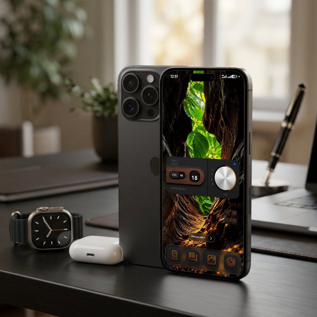 DanXKustom's tweet photo. Good Day friends
My Screenshot
@SmartLauncher
Wallpapers by me @DanXKustom
Original widgets by @TeboulDavid1 kwgt adaptation by me @DanXKustom
Icons #Woodrustic by @gkaipale + #IconPackStudio
Mockup #PlushScreens by @AndroidTools3
#KWGT #Android #Xiaomi #HyperOs https://t.co/W8z34NWr2g