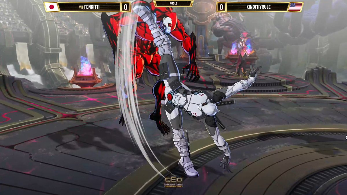Furious_blog's tweet photo. 【CEO2026】

"蛇翼"くらってるフェン様を見てブレイブルー勢がニヤニヤしてそうな大会の初日が進行中。

アメリカの最大規模対戦格闘ゲームイベント「CEO2026 Day1」配信中

▼日本語配信
・スト6
( https://t.co/B64NIliFL7 )
( https://t.co/5TfvfaZYs9 )

▼現地配信
・ときど
( https://t.co/gm64xPY2fm )

▼本配信
・エキシビション
( https://t.co/BgPNS470O6 )
・スト6
( https://t.co/AXomnLpsFc )
( https://t.co/P7BCXyPjU5 )
・マーベル闘魂/アルカプ
( https://t.co/hCEqoBW3CJ )
( https://t.co/PFDhXrmkIH )
・鉄拳8
( https://t.co/nTPwa7XVGW )
( https://t.co/qHBYL2eooX )
・アバター/バーチャ5REVO
( https://t.co/ME2zef8bvz )
・ギルティST/ブレイブルーCF
( https://t.co/I22kFF2P00 )
・2XKO
( https://t.co/lGkataYENX )
・グラブルVSR/マーベル闘魂
( https://t.co/x0XbCFgzGE )
・スマブラSP/スマブラDX
( https://t.co/hbmmJG169r )
・サムスピ2019
( https://t.co/x0nho1VGVA )
・スパ2X
( https://t.co/xqnyKRCoy1 )
( https://t.co/m015FoggKS )

▼トーナメント表
・メイン
( https://t.co/AYtVSz4wXy )
・サイド
( https://t.co/MdPcc2JEmB )

▼時差
・現地時間(EDT/UTC-4)+13＝日本時間(JST/UTC+9)
　└例：現地8月14日(金)12:00＝日本8月15日(土)1:00