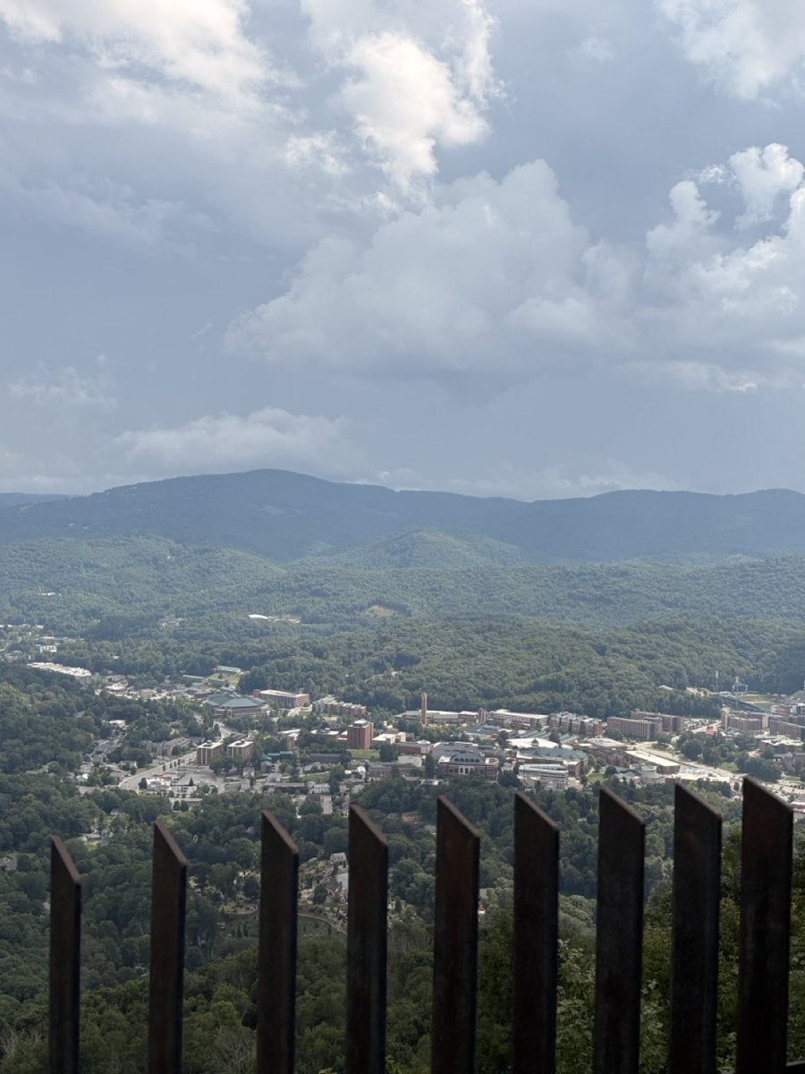 nccabin's tweet photo. A look at Booneโs new bridge from Howardโs Knob ๐โฐ๏ธ Planning a trip to the High Country? Find your place to stay: https://t.co/HIF85418Lv
#ExploreBoone #BooneNC #HighCountryNC #CarolinaCabinRentals https://t.co/H13h8GDuD6