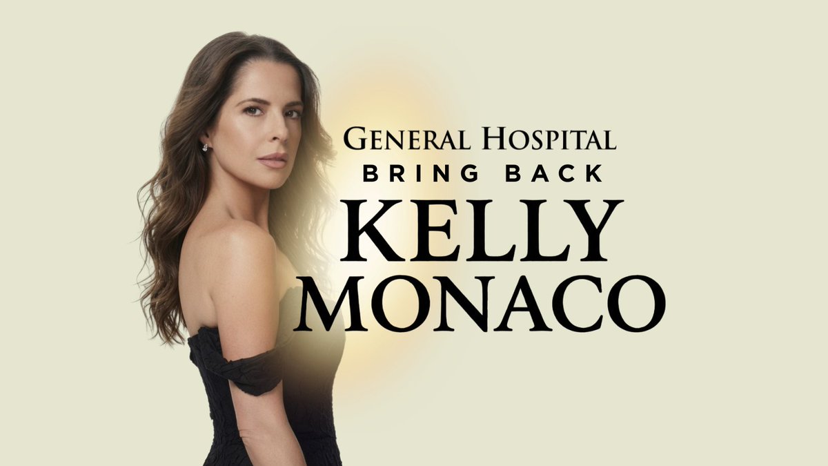 GHfan05's tweet photo. #ABC and #GH had Kelly Monaco for years, and she delivered every time. Her history with the network and the show speaks for itself. Bring @kellymonaco1 back to #GH. @GeneralHospital @valentinifrank @nathanvarni #IStandWithKelly #SamMcCallMatters https://t.co/3AtlBr8UjL