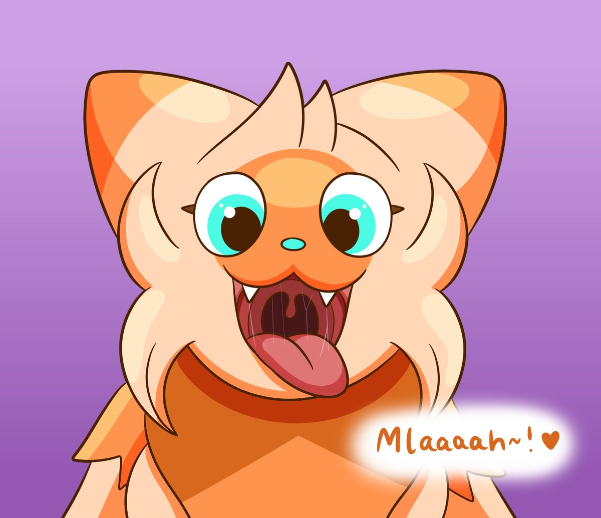 ClemKittyVores's tweet photo. Mlaaaaaahhh~!

Practising my scary maw teases!! Did it work? >:333 https://t.co/wu2KfF86V2