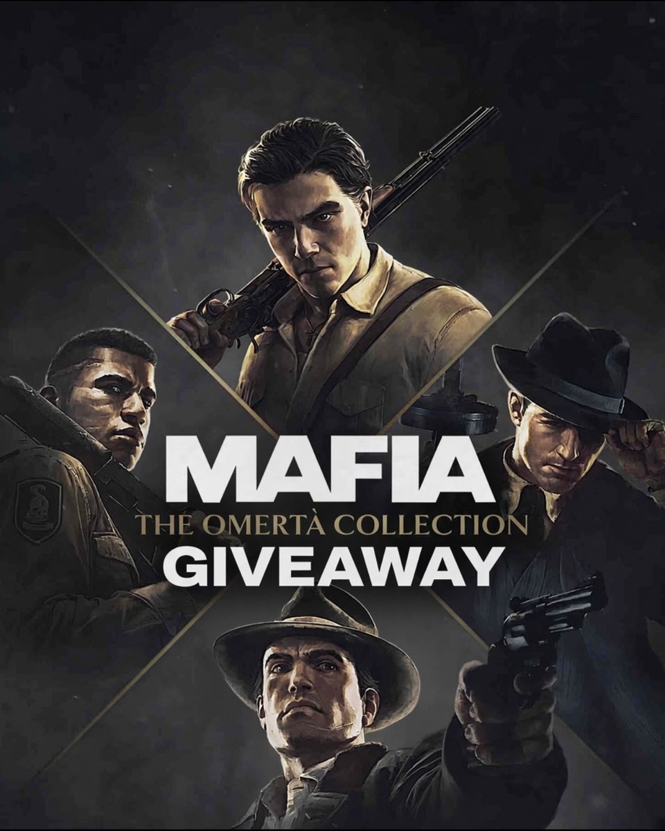 Photoingame's tweet photo. Exceptional GIVEAWAY 

To celebrate the announcement of the Man of Honor DLC, I am offering you a Steam key for a bundle called Mafia: The Omerta Collection, available now.
The Omerta Collection includes the Man of Honor DLC, along with all previous Mafia titles.

To enter:
- Follow @mafiagame @2K & @Photoingame 
- Like and repost this post

Entries close on 21/08/26

Giveaway across X and Instagram

A huge thank you to @2k for this opportunity and for providing this key to my community. 

#mafiatheomertacollection #mafiagame #ad