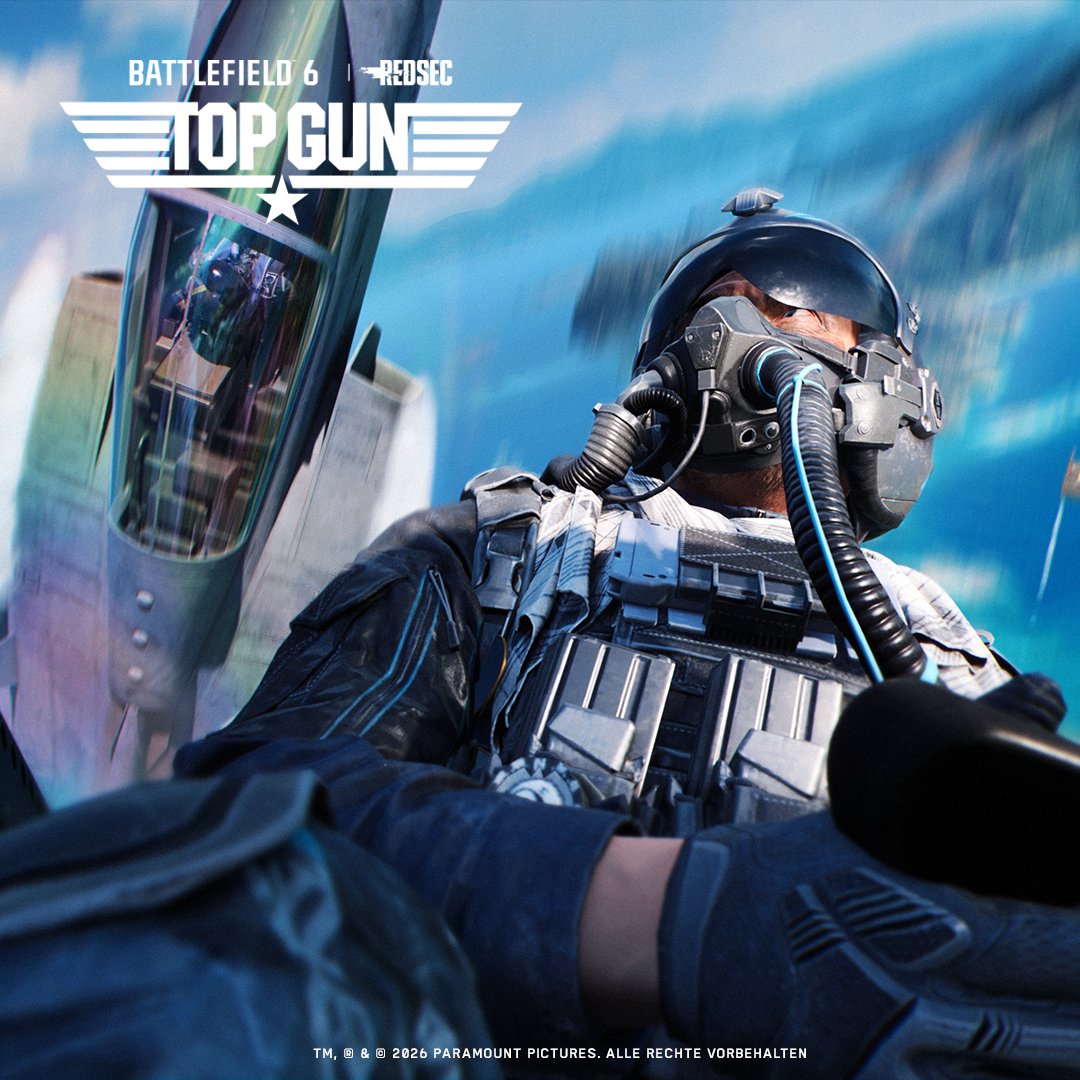 BattlefieldEADE's tweet photo. Lass den Jet schonmal warmlaufen! 🛩️ 

Season 4 Top Gun startet ab dem 18. August. https://t.co/7MetqLEyuP