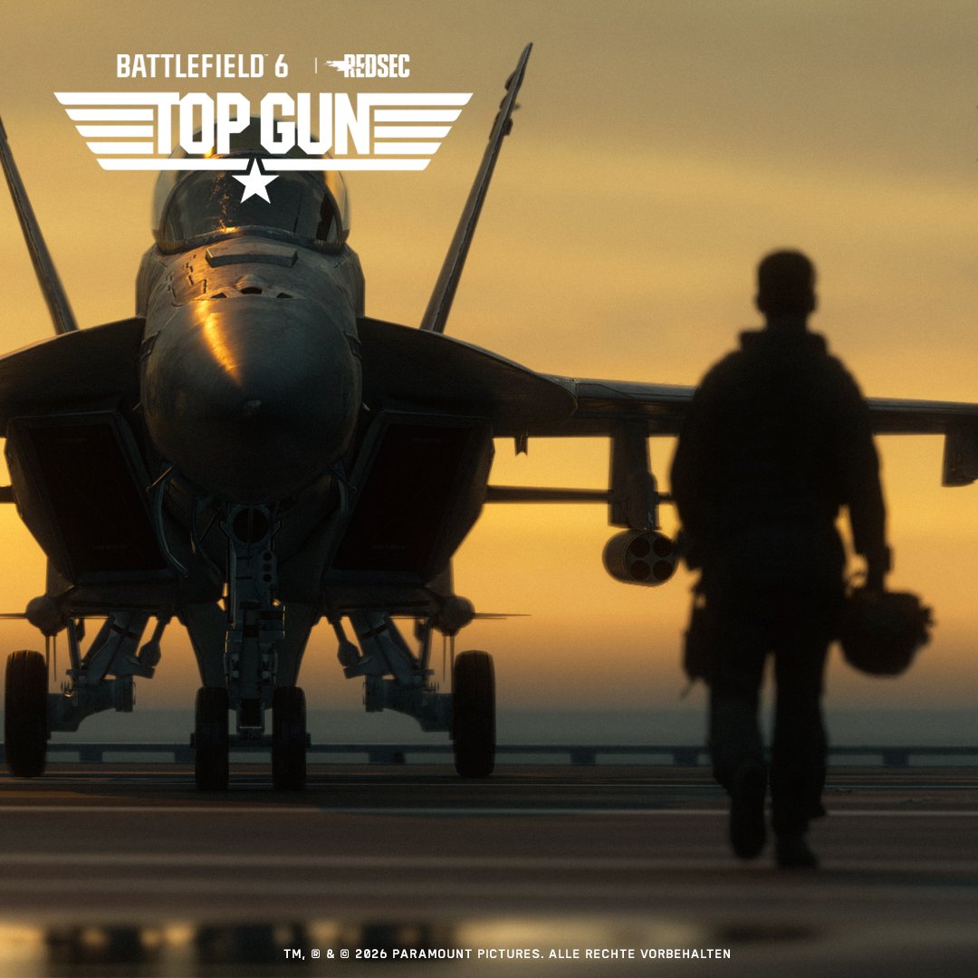 BattlefieldEADE's tweet photo. Lass den Jet schonmal warmlaufen! 🛩️ 

Season 4 Top Gun startet ab dem 18. August. https://t.co/7MetqLEyuP