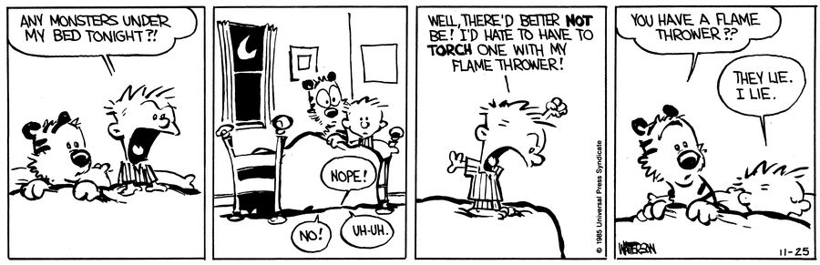 Calvinn_Hobbes's tweet photo. Everyone in this negotiation is bluffing. ๐
#CalvinandHobbes #KidLogic https://t.co/Rg6ff9miT4